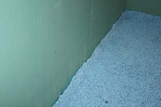 Монтаж покрытия шумопласт.