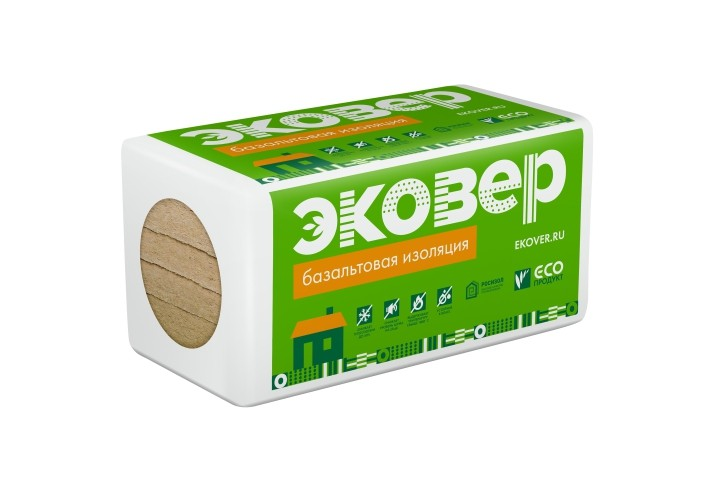 Базальтовый утеплитель для фасада Эковер Экофасад Стандарт ...