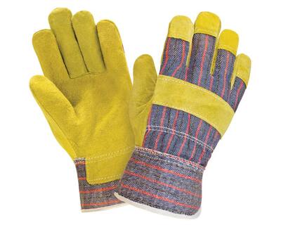 Спилковые комбинированные желтые