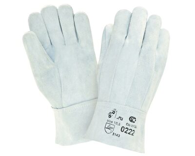 Спилковые перчатки