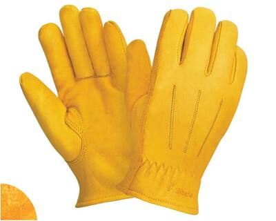 Кожаные утепленные перчатки DRIVER RL7