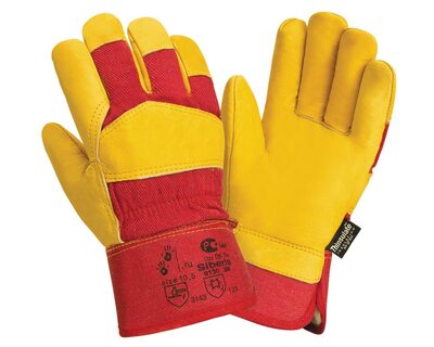 Кожаные комбинированные утепленные RL13