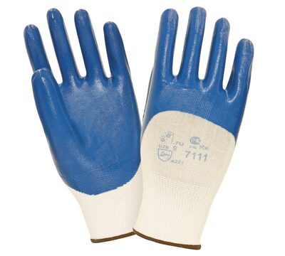 Нитриловые с легким покрытием 2Hands SafeFlex Full