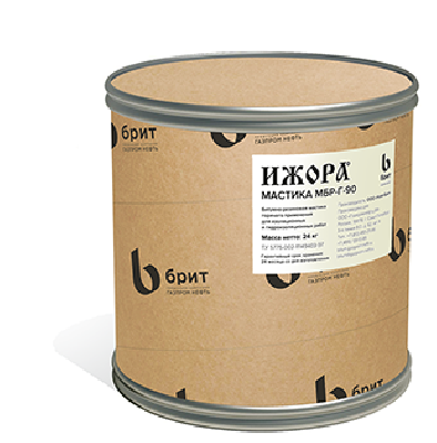 Изоляционная мастика «Ижора» МБР-Г90