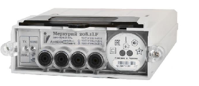 Меркурий 208 ARTX2-02 (D)POHWG7F04 однофазный, многотарифный, 230 В, 5 (100) А, на опору, класс точности 1/2, активная / реактивная, выносной дисплей, интерфейсы: Оптопорт, GSM/GPRS, NBIoT, LoRaWAN.
