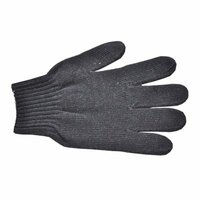 Перчатки черные 10 класс (6 нитей)