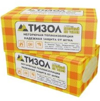 ТИЗОЛ-РУФ В 170 тепло- звукоизоляционные плиты плотностью от 81 до 210 кг/м3 для применения в многослойных кровельных конструкциях
