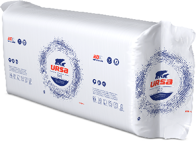 Минераловатная плита URSA GEO П-15