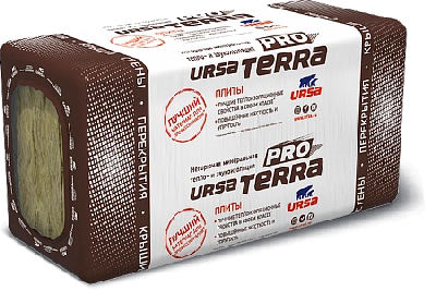 Профессиональная минераловатная плита URSA TERRA Фасад